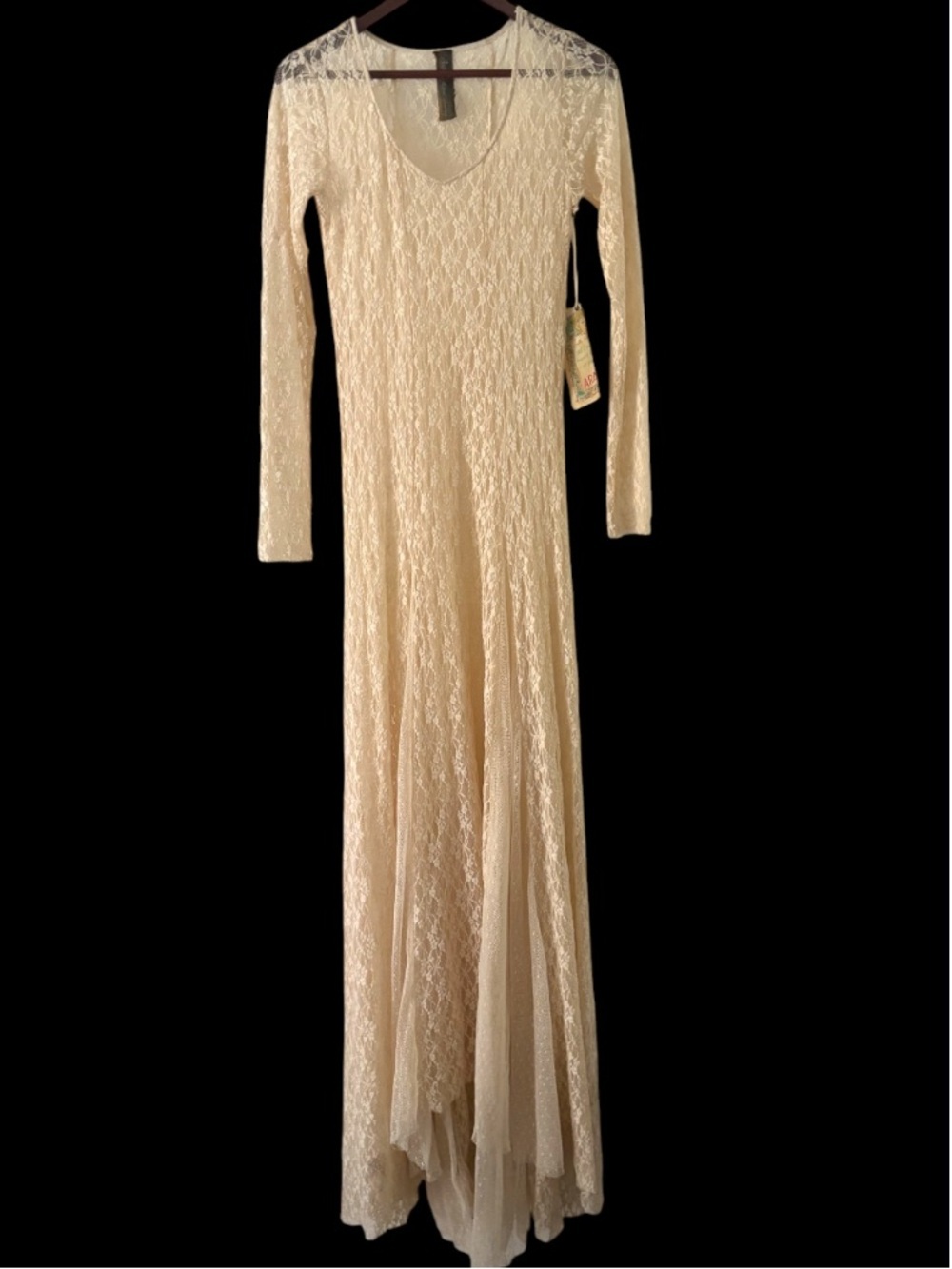 Aratta Silent Journey Lara Lace Long Sleeve Maxi Dress NWT - Picture 4 of 6